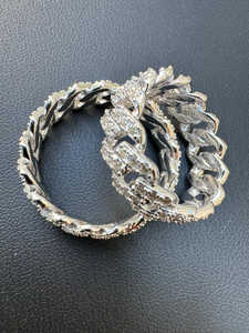 Anillos de Lujo al por Mayor con Moissanita Clásica Creada en Laboratorio de 1.60 CT, Diseño de Cruz, Aleación, Cierre de Caja, Joyería de Fiesta Unisex de Moda - Product Image 3