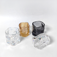 Verres à whisky en cristal avec logo personnalisé, verres à vin Old Fashioned, verres à whisky courts pour bar et fête