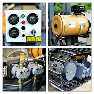 Dual-xi lanh động cơ diesel Crawler loại bohole mỏ Khoan Quay Giàn Khoan giá tốt lõi khoan máy cho Rock cọc điện không khí - Product Image 5