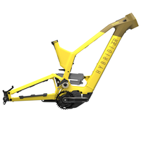 Cadre de vtt à suspension complète pour vélo électrique, avec moteur Bafang M560 750w, batterie 860wh à charge rapide