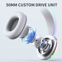 ONIKUMA X25 Headset Gaming RGB dengan Mikrofon Peredam Kebisingan PC 3.5mm Headphone Lampu RGB