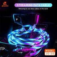 Câble USB JC-30 180 Letv Streamer - Charge rapide 5A, conducteur en cuivre pur, gaine en PVC pour ordinateur et écouteurs