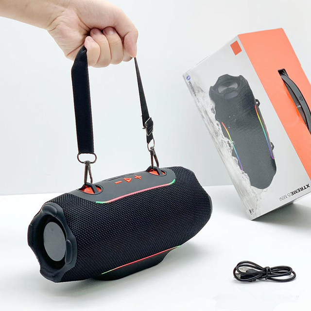 XTREME5 MINI Wireless BT fabric Speaker LED light Outdoor Portable Belt Subwoofer Sound System waterproof IPX4 Music Player