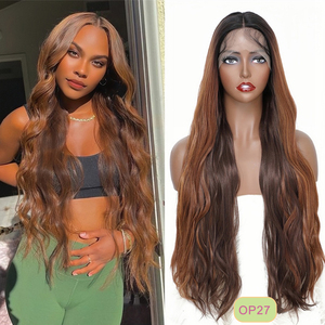 Pelucas Sintéticas al por Mayor con Encaje Frontal y Cabello de Bebé, Pelucas Trenzadas con Encaje Frontal HD Transparente Suizo Sin Pegamento - Product Image 5