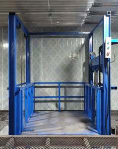 คลังสินค้าไฟฟ้า 10 ตันลิฟท์บรรทุกสินค้าติดผนังราคาถูกลิฟท์บรรทุกสินค้าลิฟท์ขนส่งสินค้า - Product Image 4