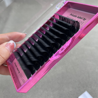 Extensions de cils individuels faits à la main de qualité supérieure Cils en soie cachemire de haute qualité CC & DD Curl Vente directe du vendeur