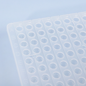 Plaque PCR transparente de 0,2 ml à 96 puits, micro-plaque détachable pour tubes PCR, semi-encadrée pour ABI - Product Image 4