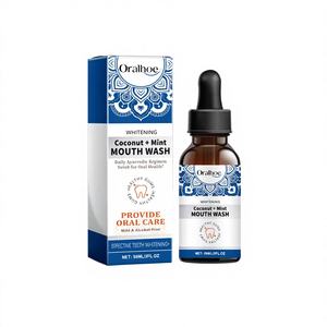 <span class=keywords><strong>Bain</strong></span> <span class=keywords><strong>de</strong></span> <span class=keywords><strong>bouche</strong></span> concentré antibactérien à la menthe RJ Fresh 59 ml avec des extraits <span class=keywords><strong>de</strong></span> plantes pour un soulagement immédiat <span class=keywords><strong>de</strong></span> la douleur gingivale et <span class=keywords><strong>de</strong></span> l'<span class=keywords><strong>halitose</strong></span> - Product Image 4