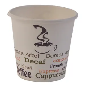 Kunden spezifischer Pappbecher in Lebensmittel qualität Rohmaterial Bedrucktes Papier Fan Cup Carton Cup Paper