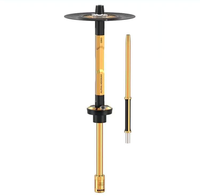 Kit Chicha Alpha Haut de Gamme - Chicha Portable en Acier Inoxydable et Aluminium