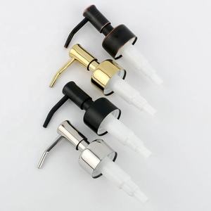 Botella de loción de vidrio personalizada, bomba de loción manual 24/410, <span class=keywords><strong>champú</strong></span> de bronce y botella de loción con fábrica de bombas en China - Product Image 4