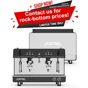 PANCERKA professionale Vintage <span class=keywords><strong>italiano</strong></span> Espresso macchina da caffè elettrica cioccolata calda Cappuccino per caffetterie uso esterno - Product Image 2