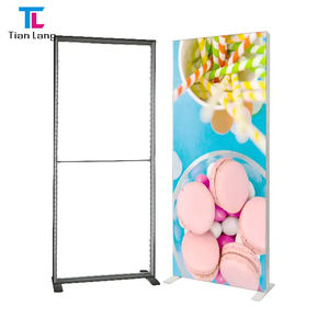 TianLang SEG publicité sans cadre LED tissu rétro-éclairé debout libre 85mm boîte à lumière publicité boîtes à lumière - Product Image 3