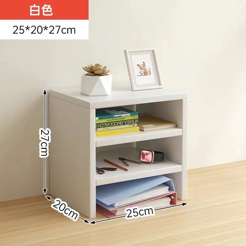 Armoire à trois niveaux blanc chaud
