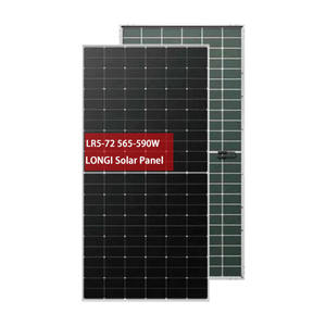 Panel solar Longi 560 585 590 vatios bifacial doble vidrio orgánico fotovoltaico Hi-Mo X6 LR5 72HTDR 757W paneles de silicio para el hogar - Product Image 2