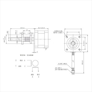 <span class=keywords><strong>Moteur</strong></span> linéaire <span class=keywords><strong>à</strong></span> vis <span class=keywords><strong>à</strong></span> double phase <span class=keywords><strong>de</strong></span> 42 mm, 4,6 V CC, 0,85 A, 1,8 degré, avec vis <span class=keywords><strong>de</strong></span> guidage pour imprimante 3D - Product Image 3