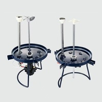 Cuve de mélange automatique haute pression en acier inoxydable de 190 L avec agitateur pneumatique pour peinture et résine