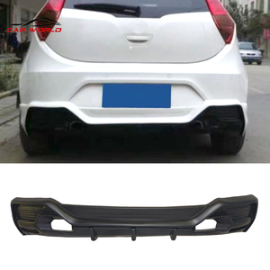 RUNZE MG 3 2011-2013 BTCC Style Bumper Kit with Tow <b>Hook</b> Front Lip Side Skirt ABS Material Rear Diffuser - Product Image 5