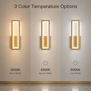Modern Indoor Decorative Acrylic <b>Led</b> Wall <b>Light</b> 15W Metal Frame CCT Selectable Mounted For Bedroom Living <b>Room</b> - Product Image 3