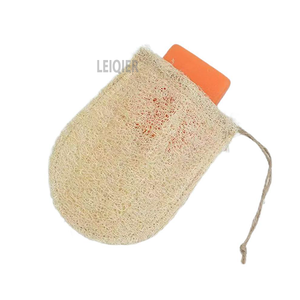 Éponge de loofah personnalisée avec logo, sac à savon en éponge de concombre naturelle, serviette de bain durable en pulpe de concombre, filet moussant pour le bain, produits de bain - Product Image 2