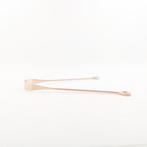 2025 Großhandel Wieder verwendbare Mun drein igung 100% reines Kupfer Zungen schaber Zungen reiniger Mundhygiene werkzeuge - Product Image 4