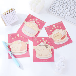 Pegatinas bonitas Kawaii, notas adhesivas para estudiantes, suministros escolares, papelería, notas adhesivas de diferentes formas - Product Image 3