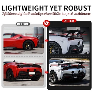 สปอยเลอร์หลังคาร์บอนไฟเบอร์แห้งคุณภาพเยี่ยม รุ่น SF90XX XX สไตล์สำหรับรถเฟอร์รารี่ SF90 - Product Image 3