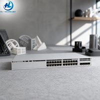 9200L-24P-4G-E Switch Ethernet Gigabit gestionado de 24 puertos 10/100/1000 PoE+ con 4x 1G SFP de enlace ascendente fijo y Unidad Network Essentials
