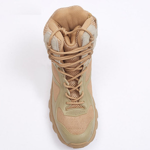 TSB33 Tan <b>High</b> <b>Top</b> Tactical Hiking <b>Boots</b> Breathable Mesh Outdoor All Season Trekking Shoes - Product Image 6