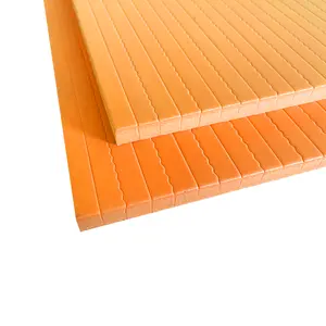 Orange 50 Degrees Super Elastic Sponge Spring Pad Dies Cutting Elastic Pad Slice Foam-rubber Cushion Cellular Rubber