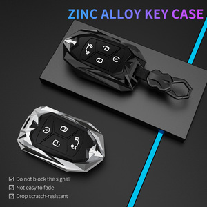 Housse de protection de clé de voiture en alliage de Zinc pour LYNK & CO 01 PHEV 02 03 05 09 2017 2018, accessoires de protection de clé à distance intelligente pour voiture acc - Product Image 2