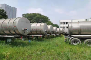 Professional Factory Manufacturing Body with Various Materials for Tractor Truck Available for Sale Oil tank Semi-trailer - Product Image 3