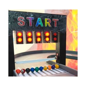 Juego de Carreras Interactivo Personalizable para Interiores, Tipo Carnaval, con Bolas de Billar, Pinball, Batalla de Física, Pista de Carreras - Product Image 6