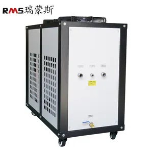 380V/3 phases/50HZ 5HP refroidisseur d'air machine de refroidissement par eau dans l'équipement de refroidissement cuivre acier