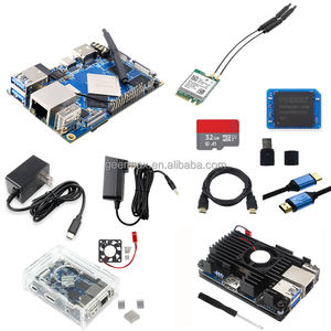 Orange Pi <span class=keywords><strong>4</strong></span> LTS 3G RAM (eMMC電源アダプターケースなし) シングルボードコンピューターヒートシンクSDカードファンパワータッチスクリーン3GBLPDDR4 - Product Image 5