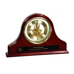 Anniversary Gift Antique Unique Style Regency Arch Top <strong>Mantel</strong> Wood Table <strong>Clock</strong> - Product Image 4