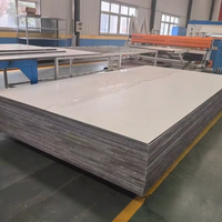 Système de coffrage en plastique à grands panneaux, recyclable, pour la construction, coffrage réutilisable pour béton, pour projets de grande hauteur