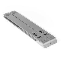 Charmount vente en gros, bureau d'ordinateur Portable pliable en aluminium, support réglable pour ordinateur Portable