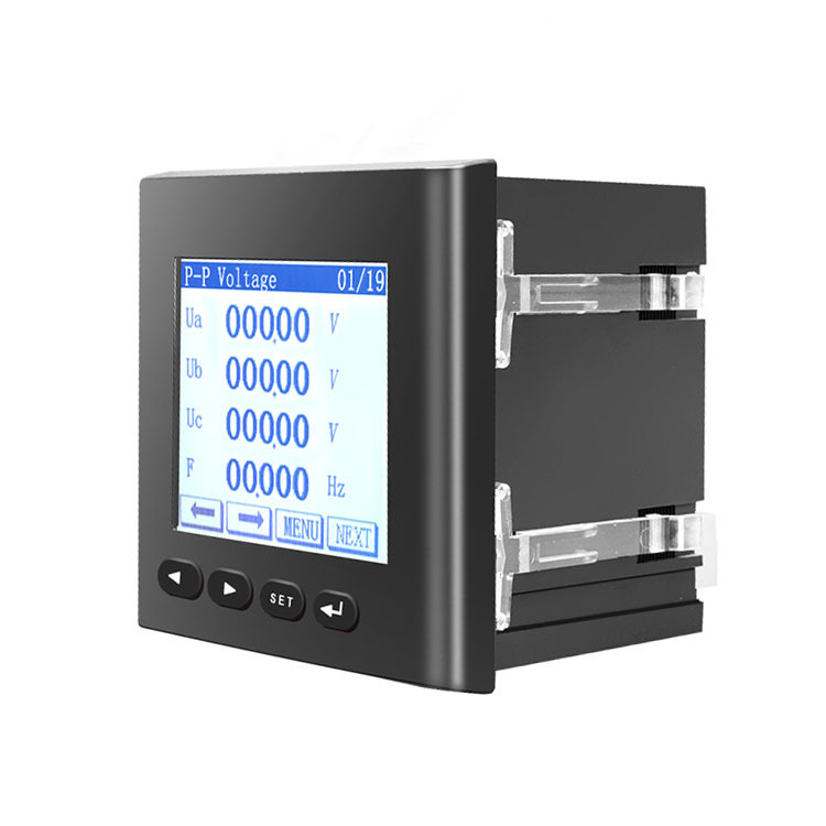 194Q-9SY 3-phase Power Quality Analisys Meter Power Kawasaki Multi-function Electric 3 Phase Panel Mounting Meter