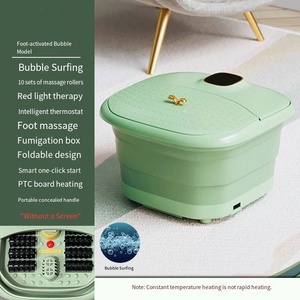 Vasca Pieghevole per Pediluvio ad Uso Domestico con Massaggio Automatico Controllato a Distanza, Spa per Piedi Portatile con Riscaldamento Termostatico - Product Image 6