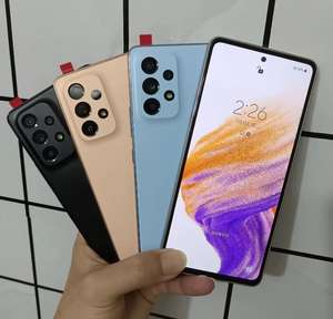 Teléfono inteligente <span class=keywords><strong>A53</strong></span> <span class=keywords><strong>5G</strong></span> usado al por mayor desbloqueado con 6G RAM Octa Core CPU LTE teléfono móvil inglés - Product Image 1