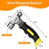 Kit d'outils de poinçonnage métallique pour la fabrication de bijoux, ensemble de tampons en acier pour chiffres et lettres avec établi en acier robuste