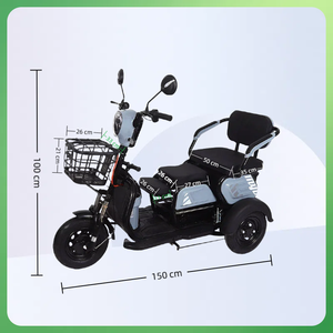 2025 Chine Fournisseur Vente Chaude Haute Qualité 3 Roues Voiture 650W Tricycle Électrique <span class=keywords><strong>Vélo</strong></span> pour Adultes Passager Tricycle Électrique - Product Image 6