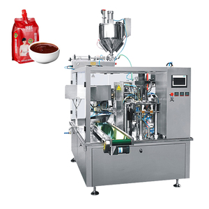 Automatic Premade Bag Stand up Pouch <b>Packaging</b> Tomato Sauce Filling Liquid Packing <b>Machine</b> - Product Image 1