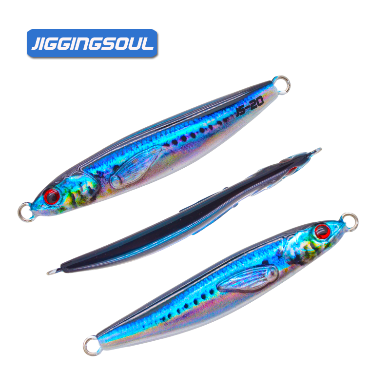 JIGGINGSOUL-OEM311-10g15g20g30g40g60g100g рыболовная приманка в форме блесны
