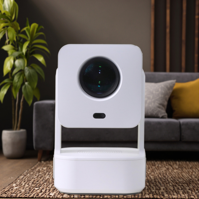 JUNUO Factory Price C360 Projector Portable 200 Inch Screen LCD Home & Outdoor Android 11 Video 350ANSI Speaker Smart Projector