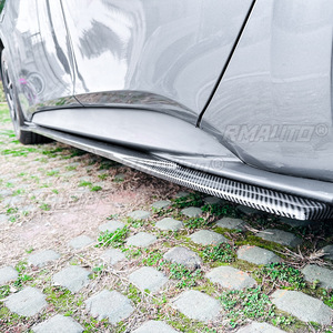 ชุดแต่งรอบคันสำหรับรถยนต์ VW ID.3 ปี 2019+ ชุดแต่งสเกิร์ตข้าง ดิฟฟิวเซอร์สเกิร์ตข้าง ตัวกันกระแทกสเกิร์ตข้าง สปอยเลอร์ลิป  อุปกรณ์ตกแต่งรถยนต์ - Product Image 4