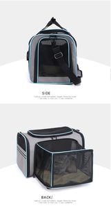 Genişletilebilir taşınabilir katlanabilir nefes Oxford kedi tüneli Pet seyahat taşıyıcısı seyahat kafes küçük köpekler kediler hayvan köpek - Product Image 6
