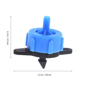 DFShou Goutteurs turbulents en plastique bleus détachables à compensation de pression pour l'agriculture et le jardinage - Product Image 5