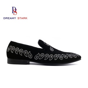 Chaussures habillées légères d'automne pour hommes, faites à la main, en cuir véritable peint à la main, de haute qualité, confortables, à enfiler, avec logo personnalisé, marque originale - Product Image 4
